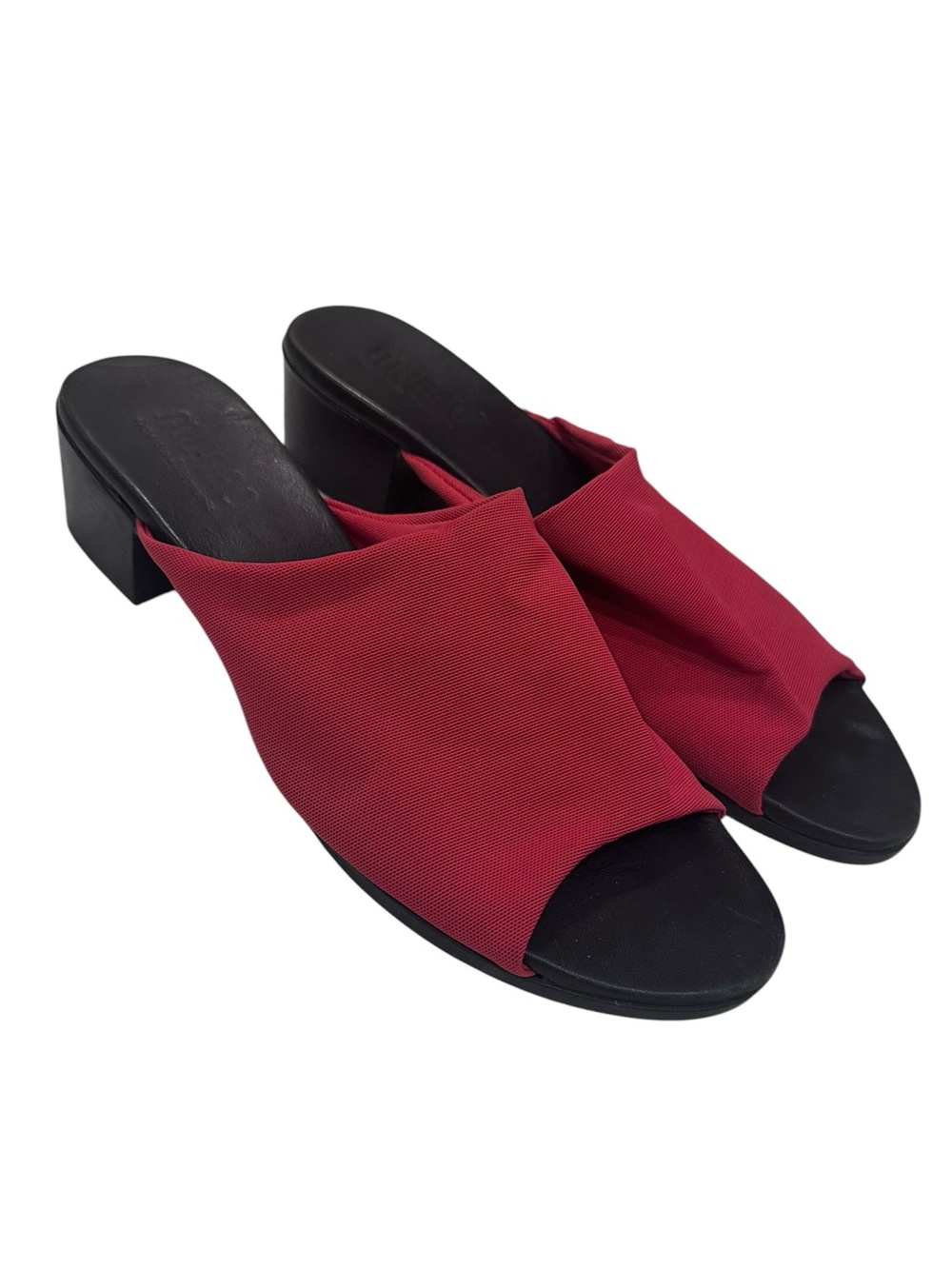 Munro Beth - Valentino's Comfort Slip On Mules Shoes Red Size 10M